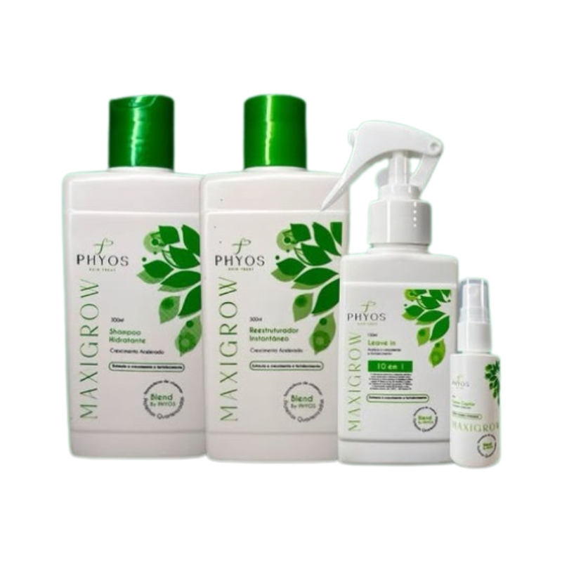 KIT SHAMPOO (300ML) + REESTRUTURADOR (300ML) - MAXIGROW