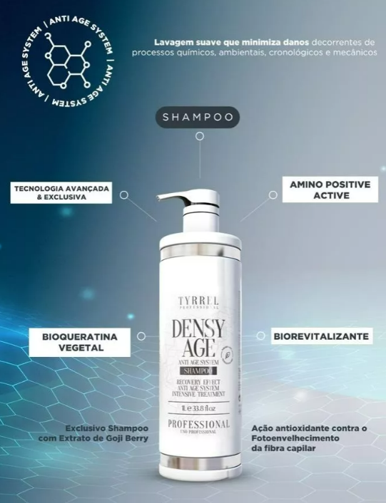 Tyrrel Linha De Tratamento Densy Age tratamento 3 Passos