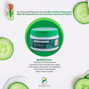 Creme Hidratante Facial 100g - Pepino e Rosa Mosqueta - BioSeiva - Vegano e Anti
