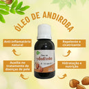 Óleo de Andiroba 30mL Aroeira Cosmética – 100% Natural, Vegano e Multifuncio