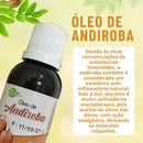 Óleo de Andiroba 30mL Aroeira Cosmética – 100% Natural, Vegano e Multifuncio